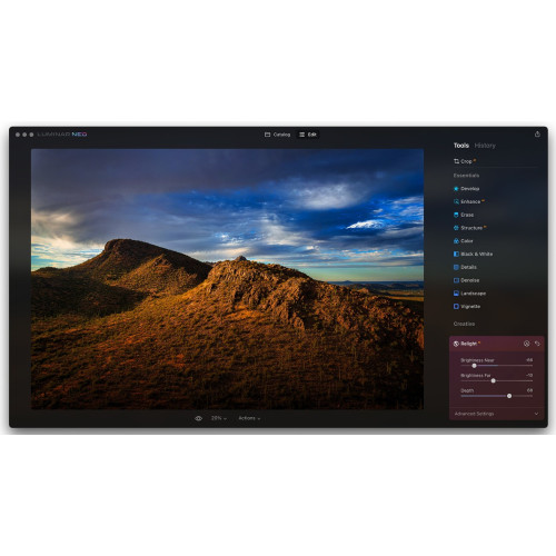 Установка  Luminar Neo