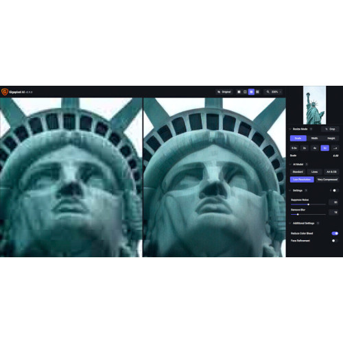 Встановлення Topaz Gigapixel AI